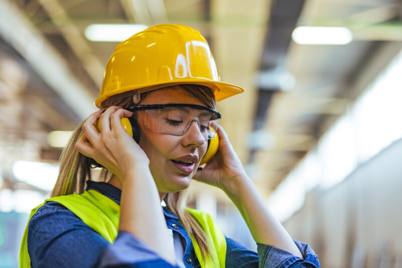 Female worker noise