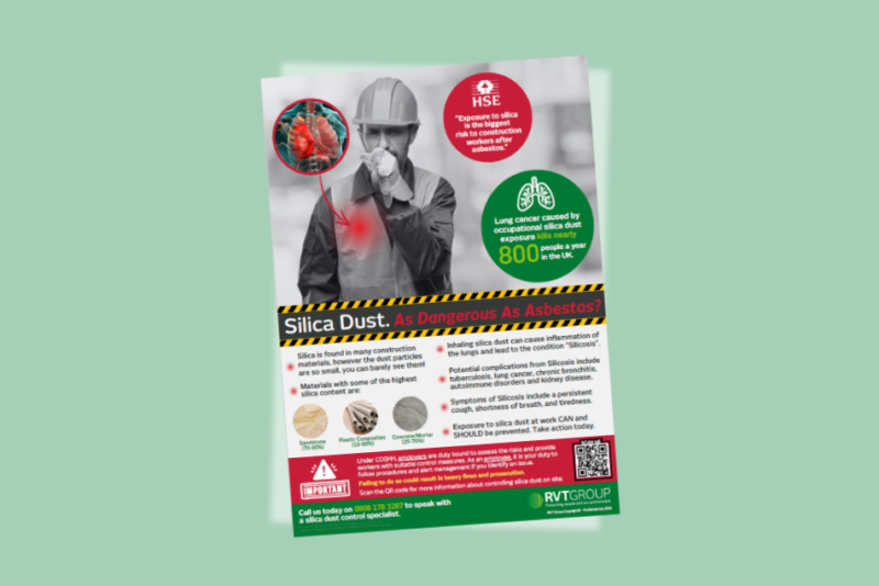Silica dust: What you need to know free poster
