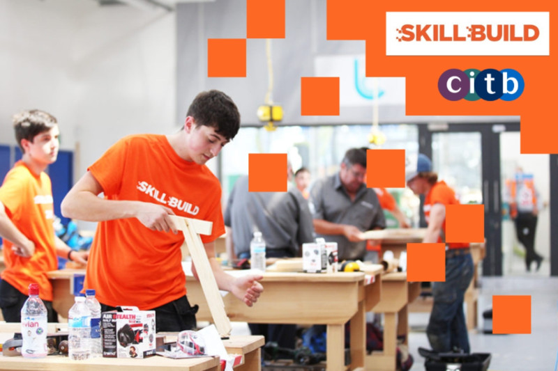 Photo from the Skillbuild national final