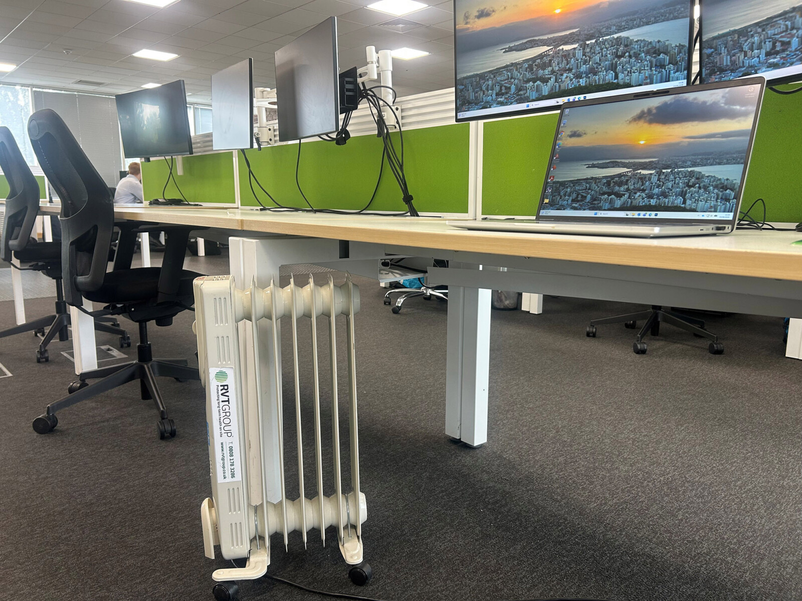 Climex 1.5kW Electric Oil-Filled Heater-Office