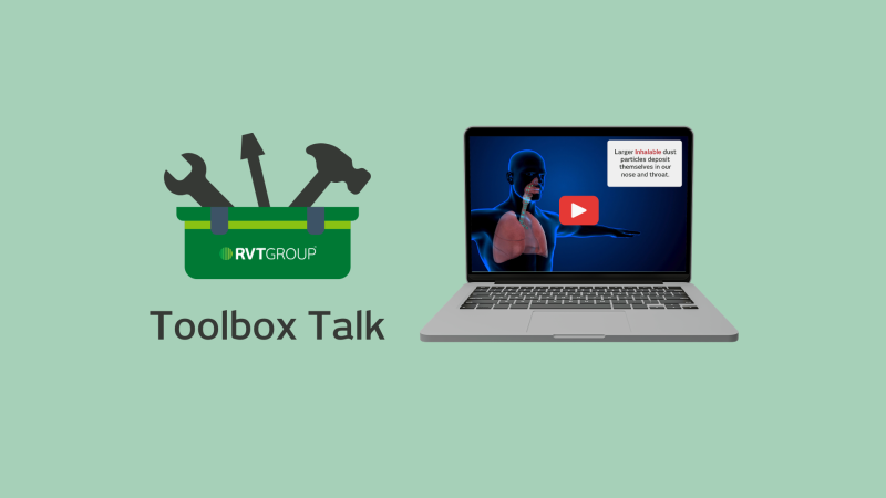 Dust control briefing toolbox talk