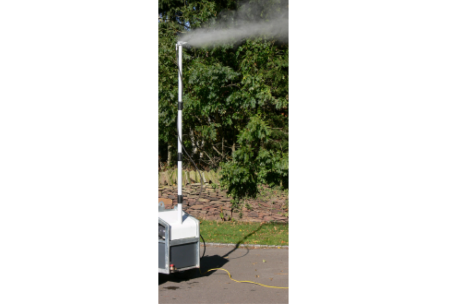 Dustex Hydramist 10 spraying water
