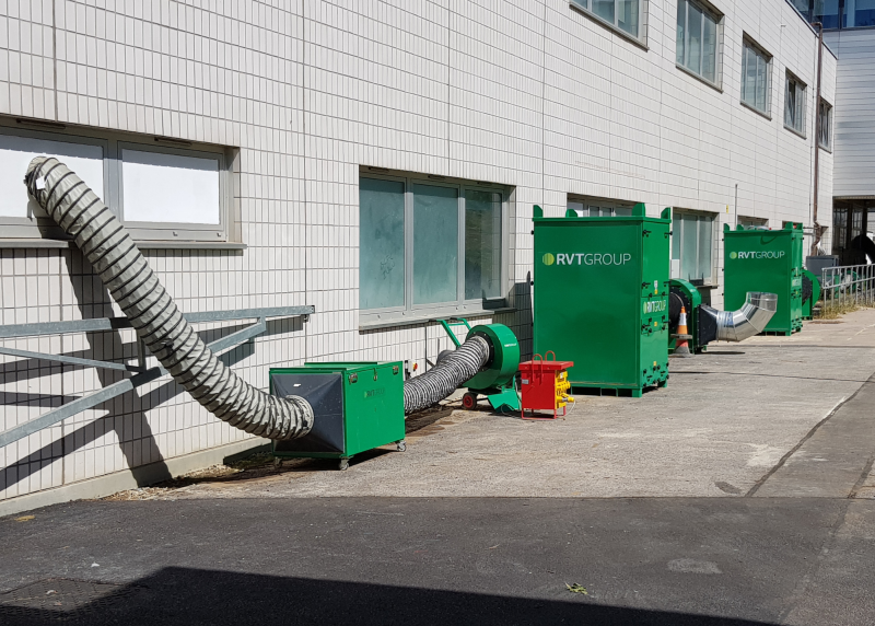 LEV System at Hospital