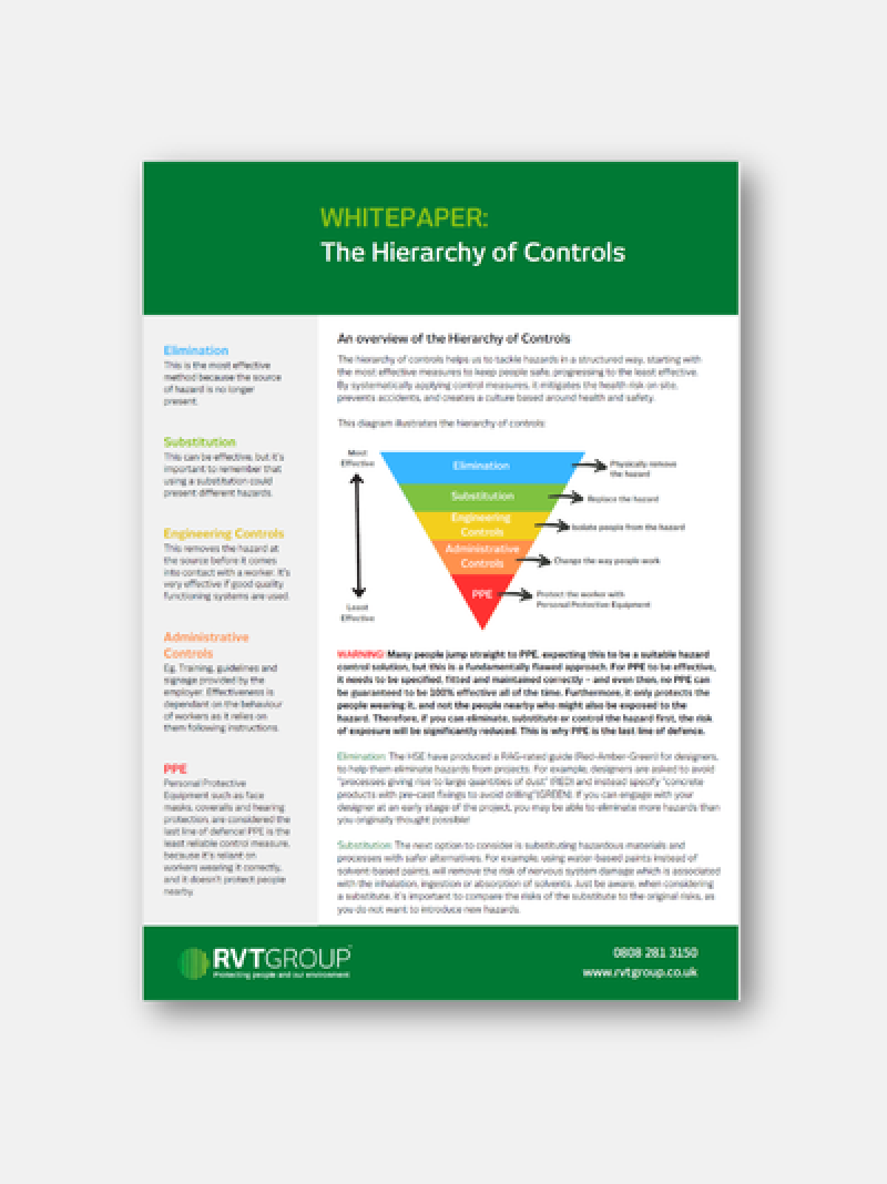 Hierarchy-of-controls whitepaper