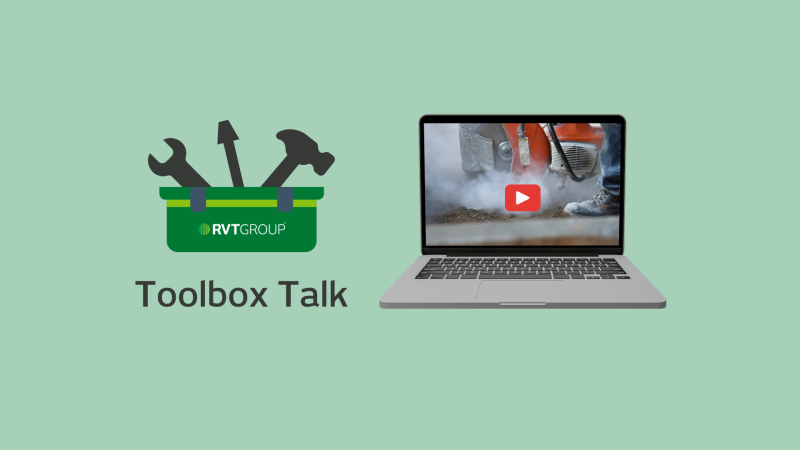 Silica dust toolbox talk