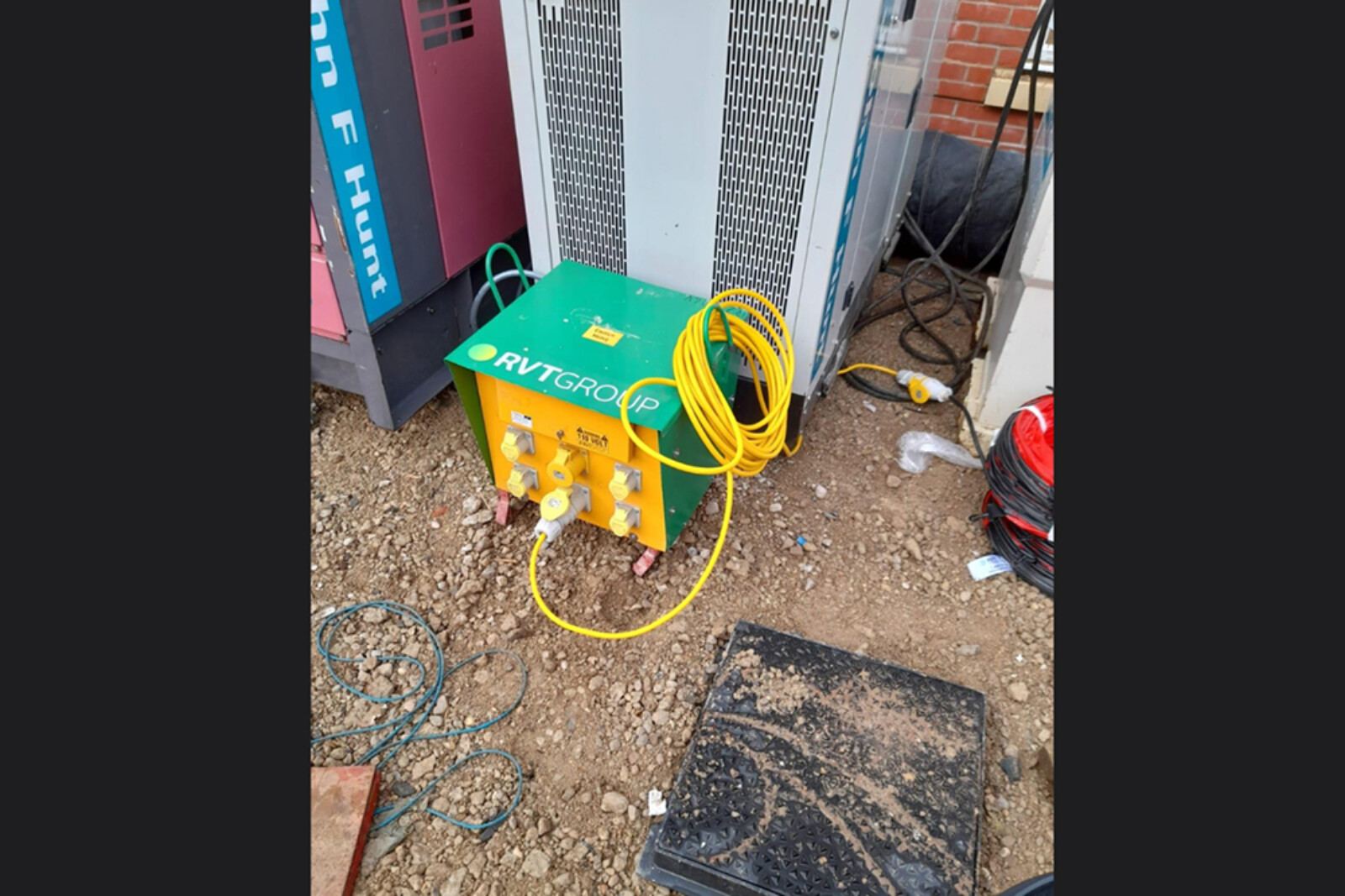 An RVT Group transformer providing power on site 1