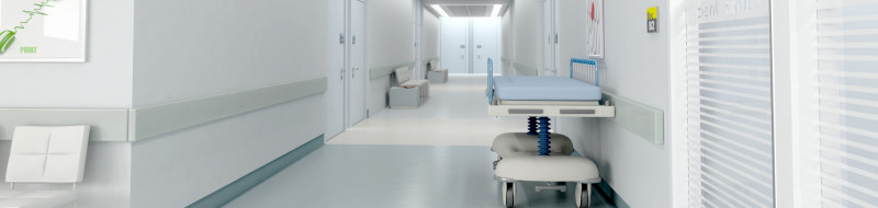 CGI image of hospital ward