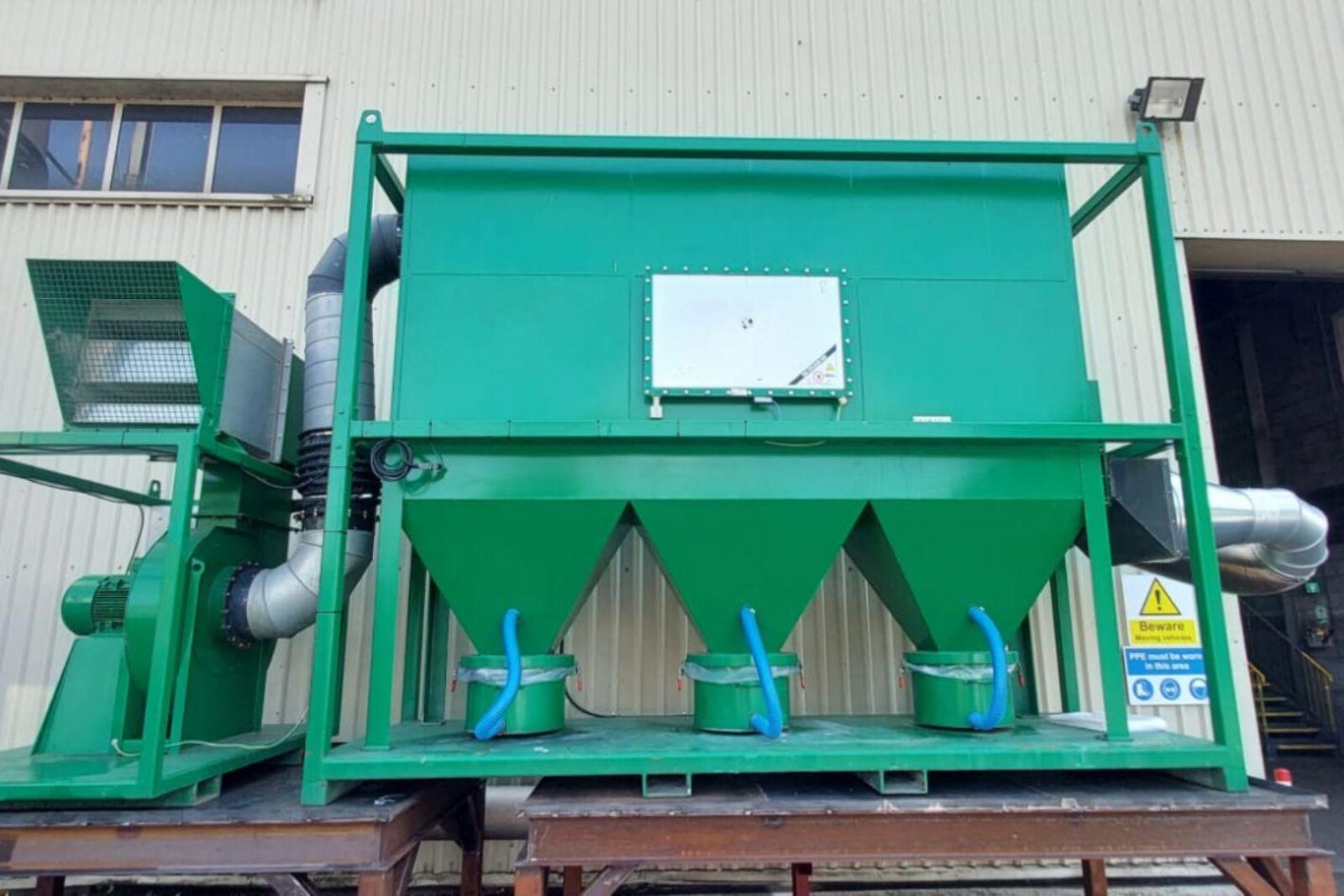 DUSTEX clearblast 900G shot blasting extraction unit