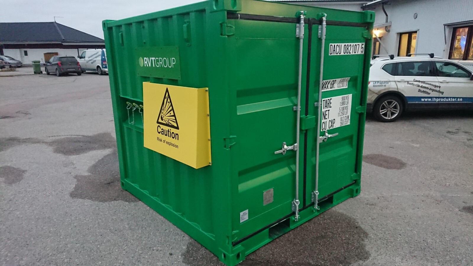 Dustex Clearblast 1000 dust extraction unit for large-scale dusty projects such as shot blasting