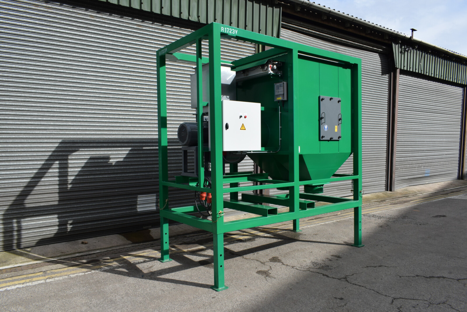 Dustex clearblast 800 specialist dust extraction system for very dusty activity like abrasive blasting