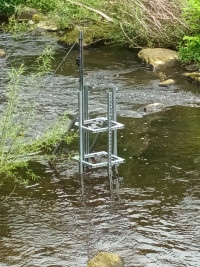 EnviroHub-In-Stream-monitoring-unit-taking-measurements-from-a-stream-local-to-ongoing-works