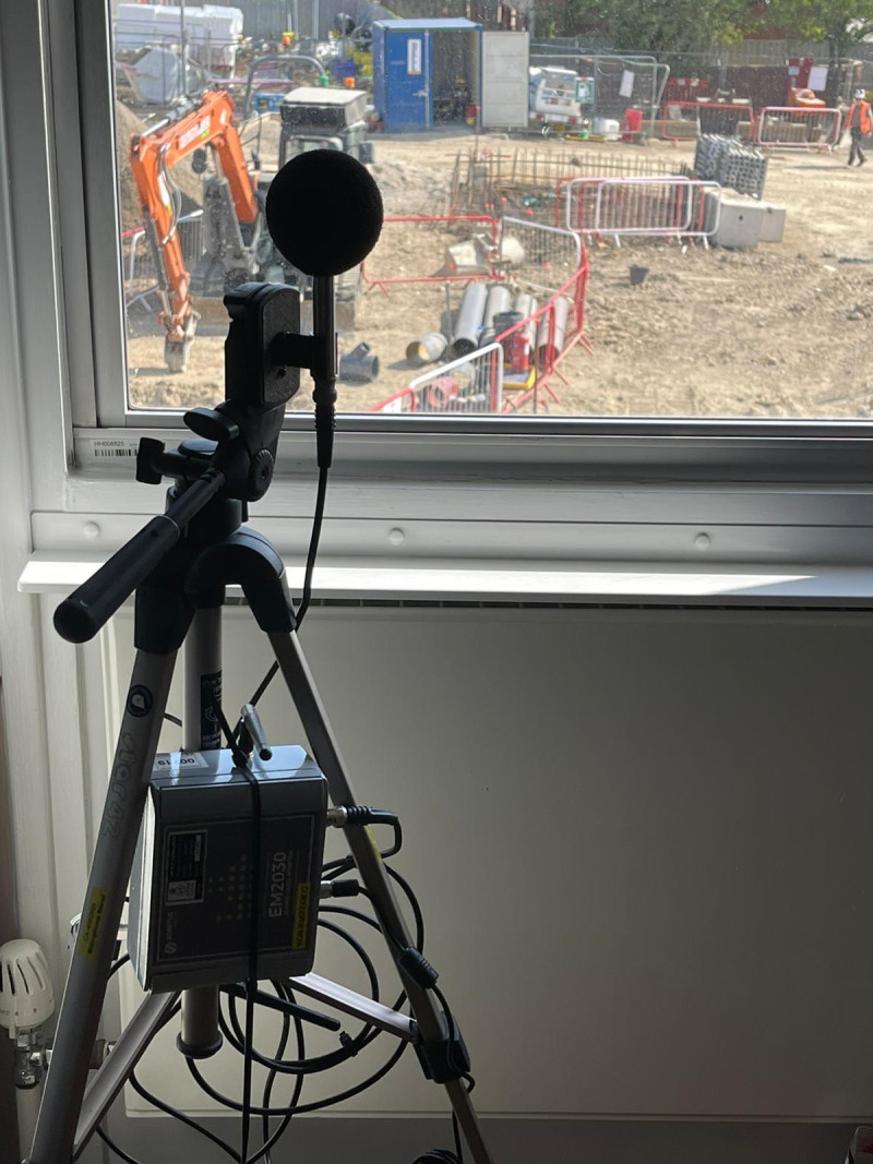 Hinchingbrooke Hospital noise monitor 4