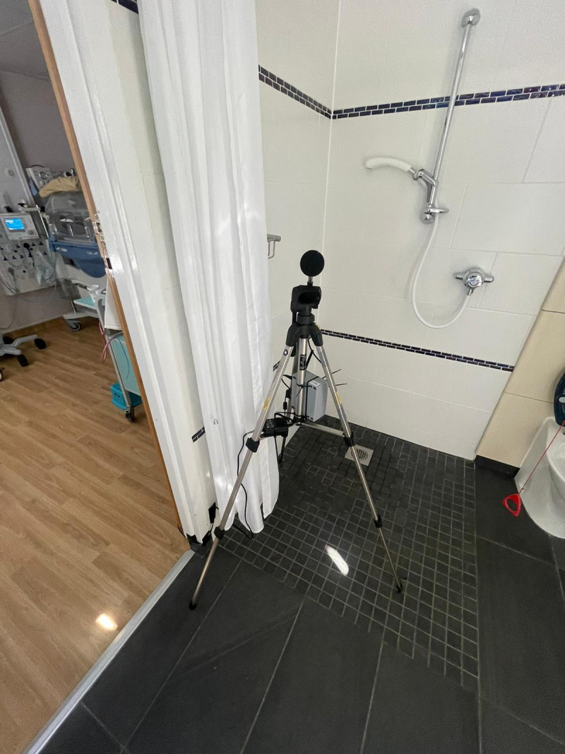 Hinchingbrooke Hospital noise monitor