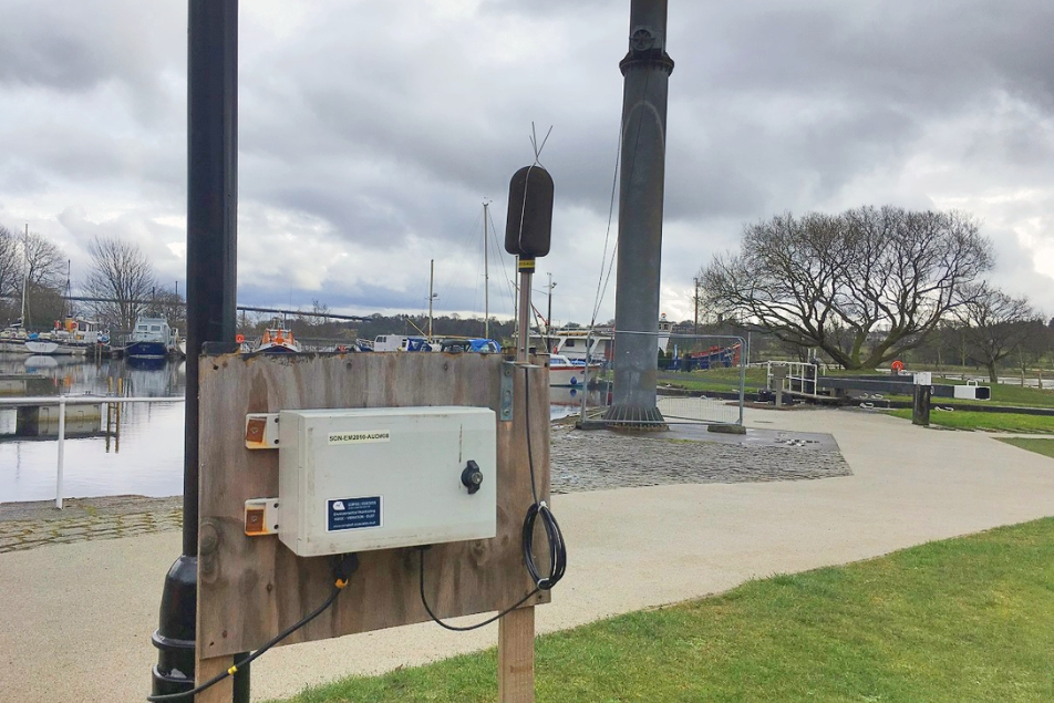 Noise monitoring at an estuary