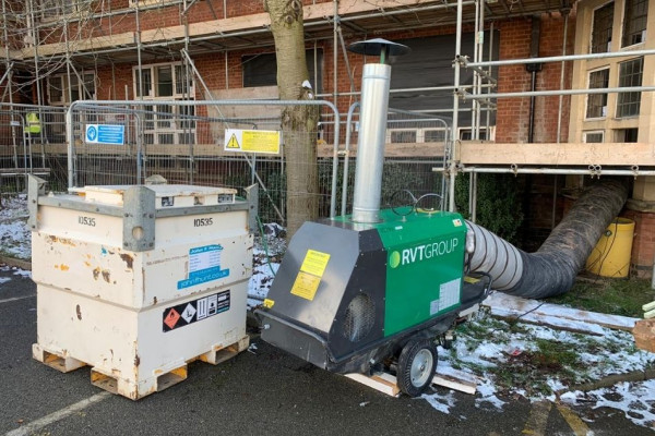 RVT Group indirect oil fired heater