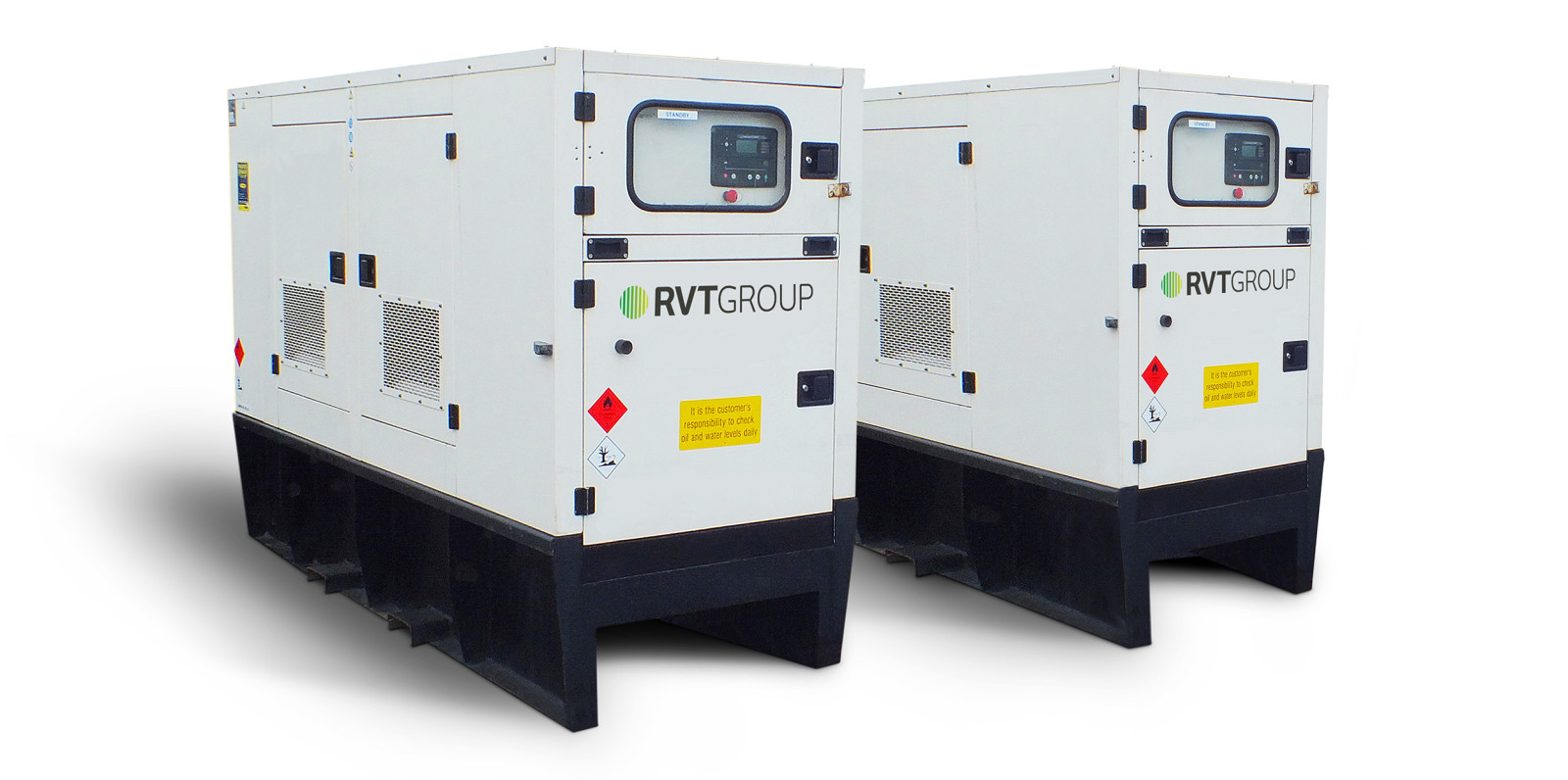 Two RVT Group generators side-by-side