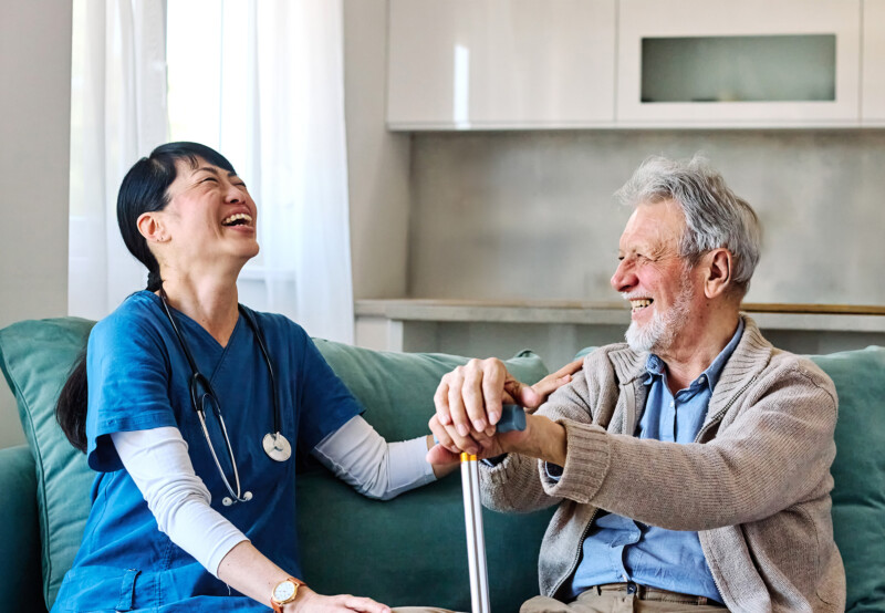 Care home elderly