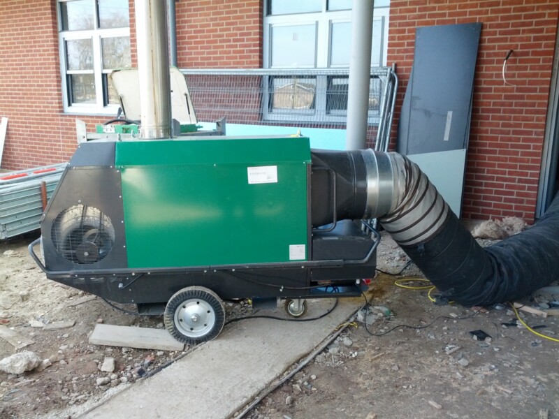 Chesil-Lodge oil fired heater