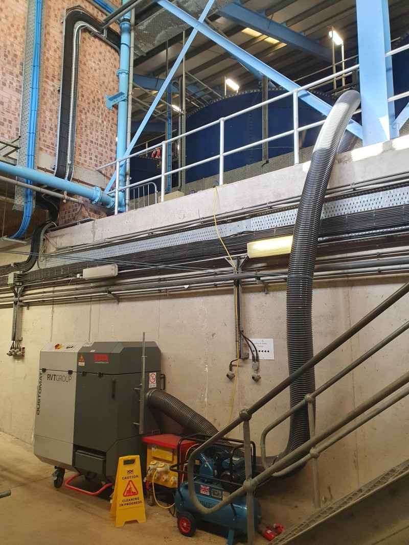 Dust control at Afton