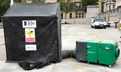 DUSTEX Dustmaster Pro on site in use