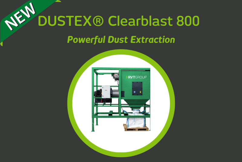 Dustex clearblast 800 header image