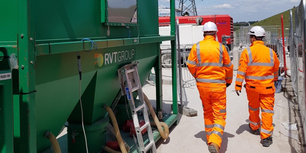 dust extraction on energy site