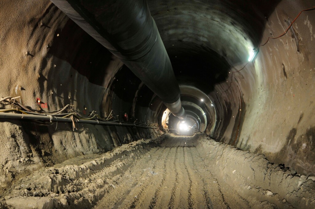 underground tunnel and confined space