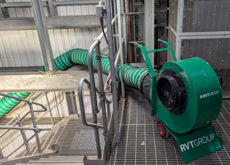Outage support at an energy-from-waste plant