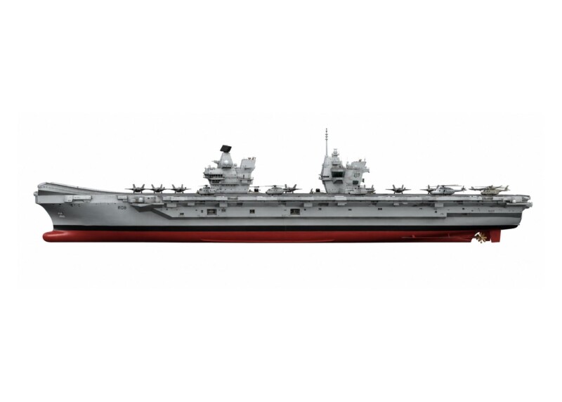3D model of the HMS Queen Elizabeth Class