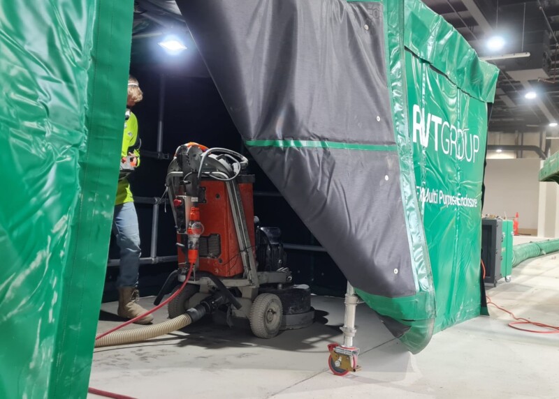 Multi purpose enclosure protecting from noise