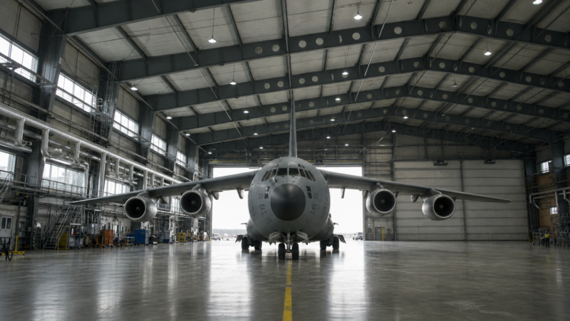 Military Aircraft Hangar