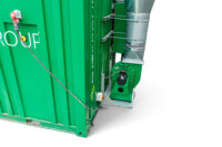 Welding Control Container – side view showing external electrical connections