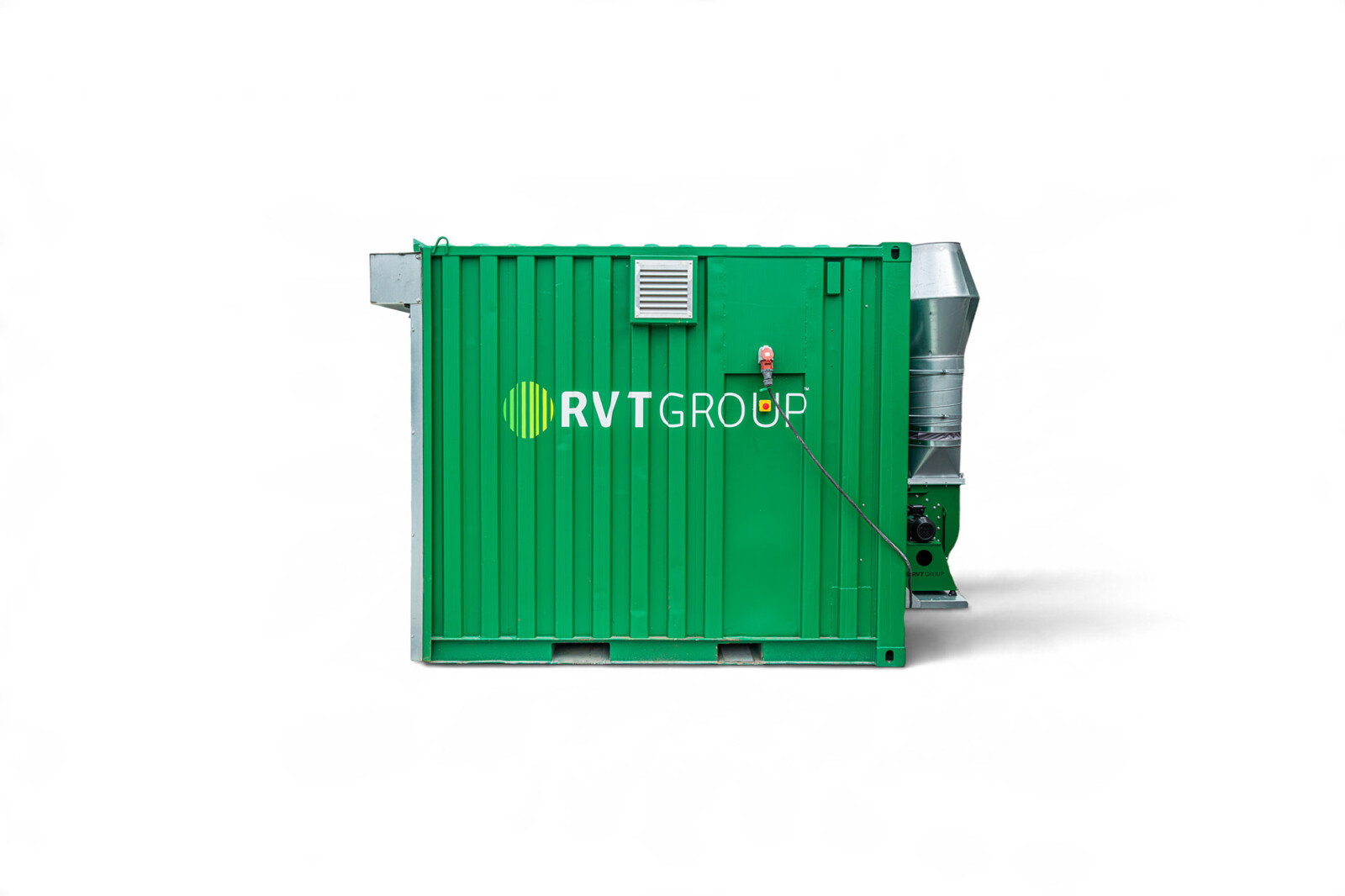 Side: RAVEX® Welding Control Container – side view showing external electrical connections